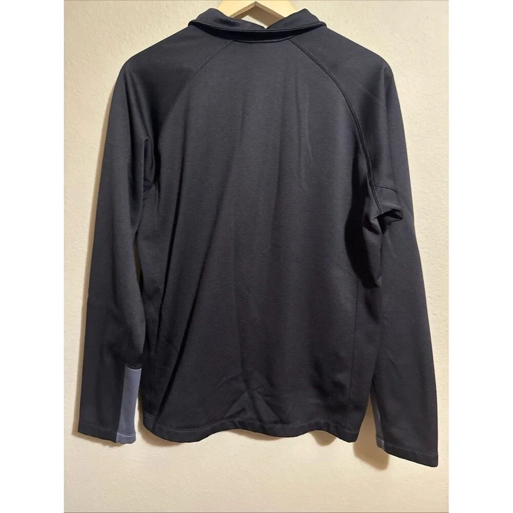 The North Face Men's Black Pullover Quarter-Zip Jacket size L